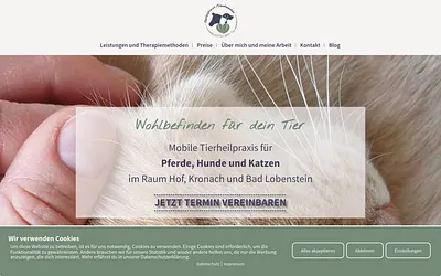 tierheilpraxis-frankenwald.de snapshot