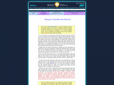 blessyah.com snapshot
