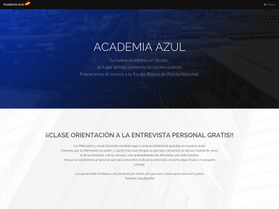 academia-azul.com snapshot