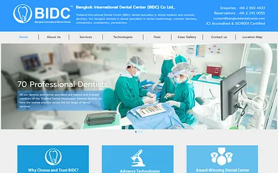 thailanddentalhospital.com snapshot