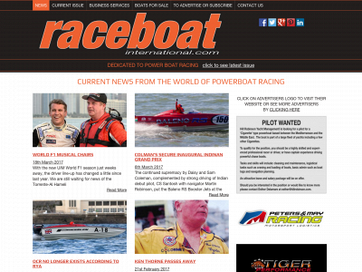 raceboatinternational.com snapshot