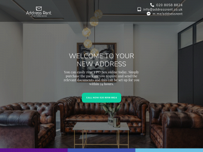 addressrent.co.uk snapshot