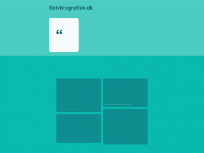 selvbiografisk.dk snapshot