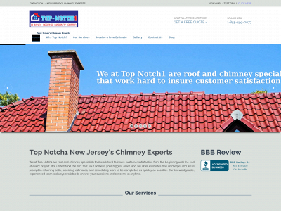 topnotch1construction.com snapshot