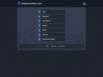 duportcandleco.com snapshot