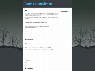 tommegrunneierlag.com snapshot