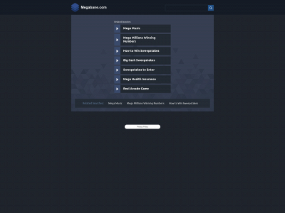 megabane.com snapshot