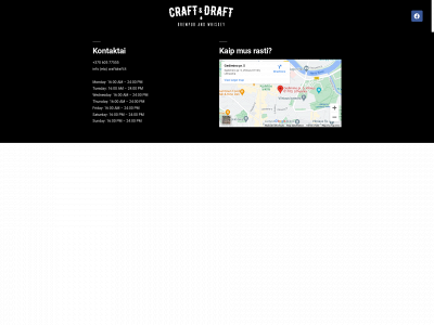 craftanddraft.lt snapshot