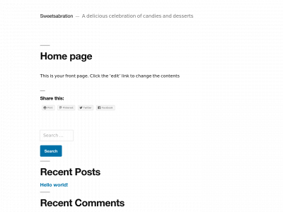 sweetsabration.com snapshot