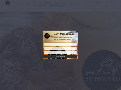 seamossbytracy.com snapshot