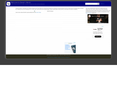dereksworld.org snapshot