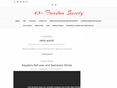 the40freedomsociety.com snapshot