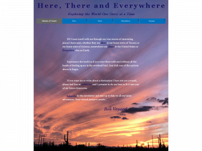 here-there-and-everywhere.net snapshot
