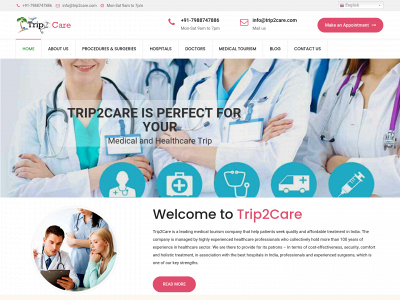 trip2care.com snapshot