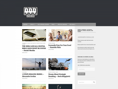 444prophecynews.com snapshot