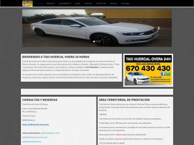 www.taxihuercal-overa.com snapshot