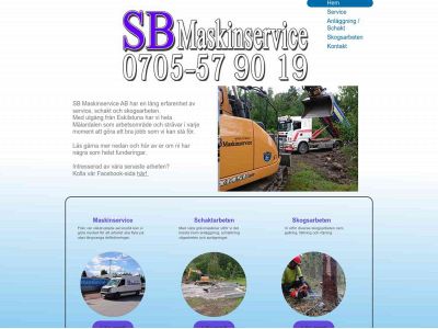 sbmaskin.se snapshot