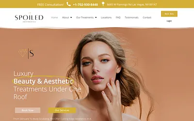 spoiledlaser.com snapshot
