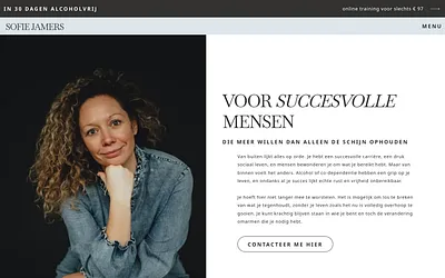 sofiejamers.be snapshot