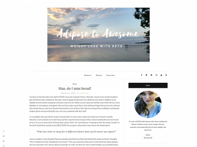 adiposetoawesome.com snapshot