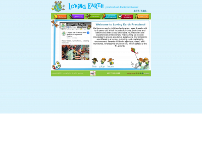 lovingearthpreschool.com snapshot