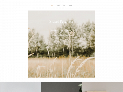 sidselpetersen.dk snapshot