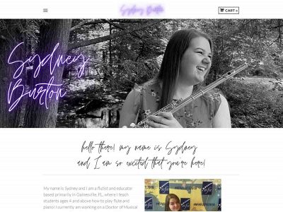 www.sydneyburton.com snapshot