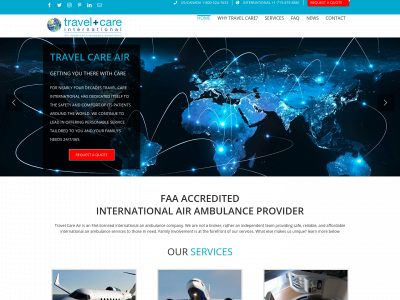 travelcareair.com snapshot