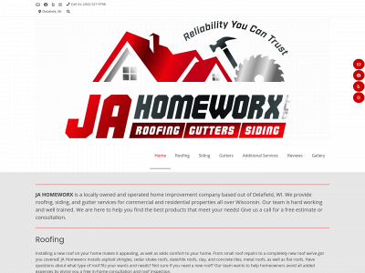 jahomeworx.com snapshot