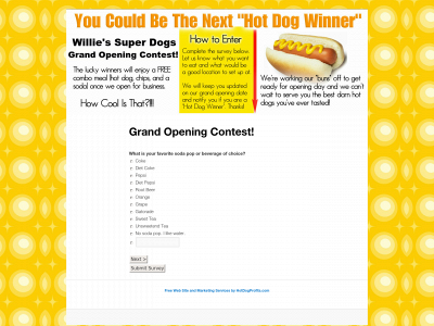 williessuperdogs.com snapshot