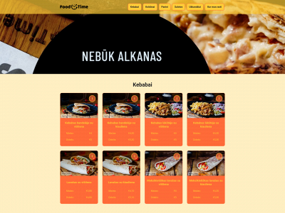 food-time.lt snapshot