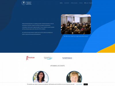 www.croydondentalseminars.com snapshot