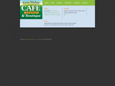 farmmarketcafe.com snapshot