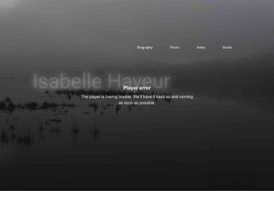 isabelle-hayeur.com snapshot