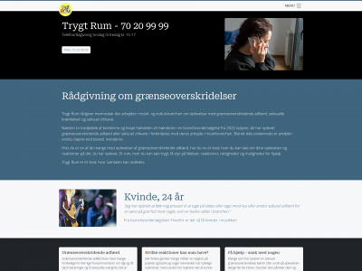 trygtrum.dk snapshot