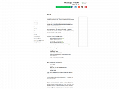 massagekneadsinc.abmp.com snapshot