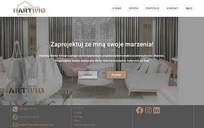 hartwig-interiordesign.com snapshot