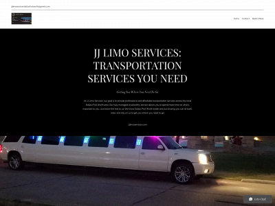 jjlimoservices.com snapshot