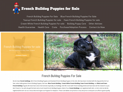 bulldogpuppies4homes.online snapshot