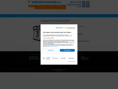 sc88bruchhausen.de snapshot