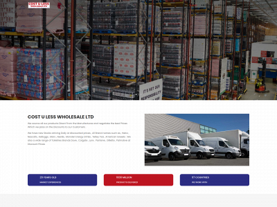 costulesswholesale.com snapshot