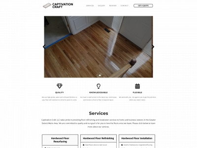captivationcraft.com snapshot