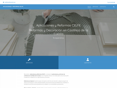 aplicacionesyreformascelfe.com snapshot