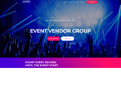 eventvendorgroup.com snapshot
