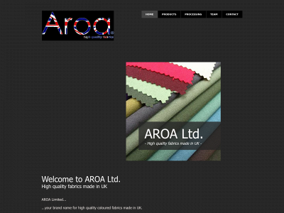 aroa-fabrics.co.uk snapshot