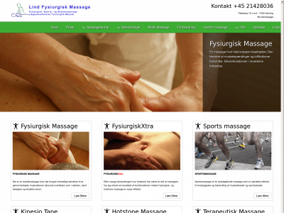 lind-massage.dk snapshot