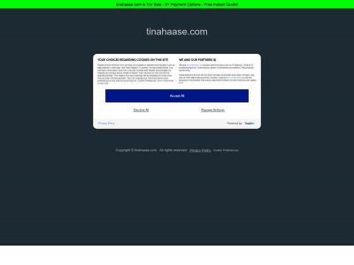 tinahaase.com snapshot