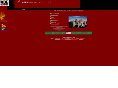 abe-engineers.com snapshot