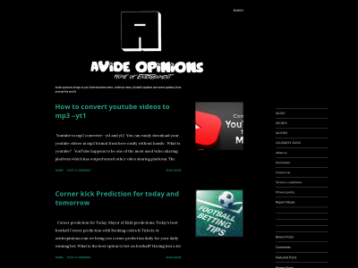 avideopinions.com snapshot