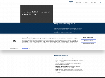 hidrolimpiezaribero.com snapshot
